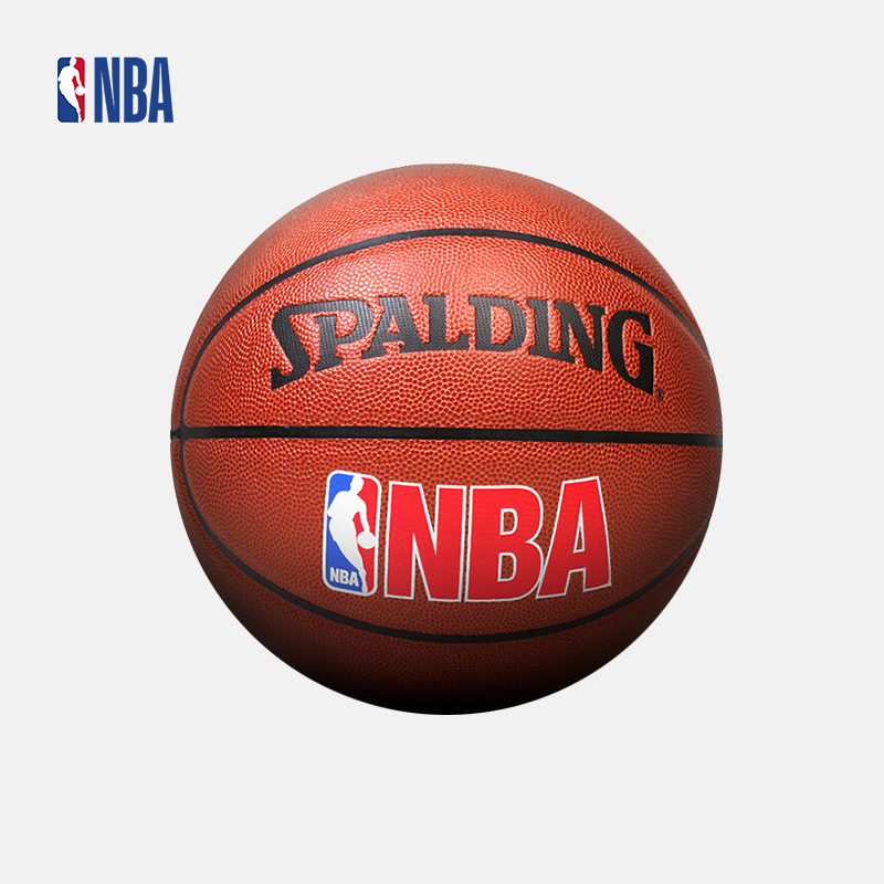 NBA斯伯丁/Spalding 公牛隊徽室內室外PU皮籃球 74-097 SBD0038A
