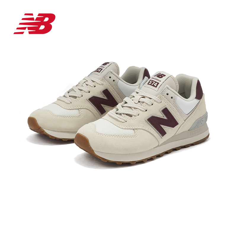 New Balance NB 女鞋574系列网面休闲复古缓震轻便运动鞋WL574RCF - 图0