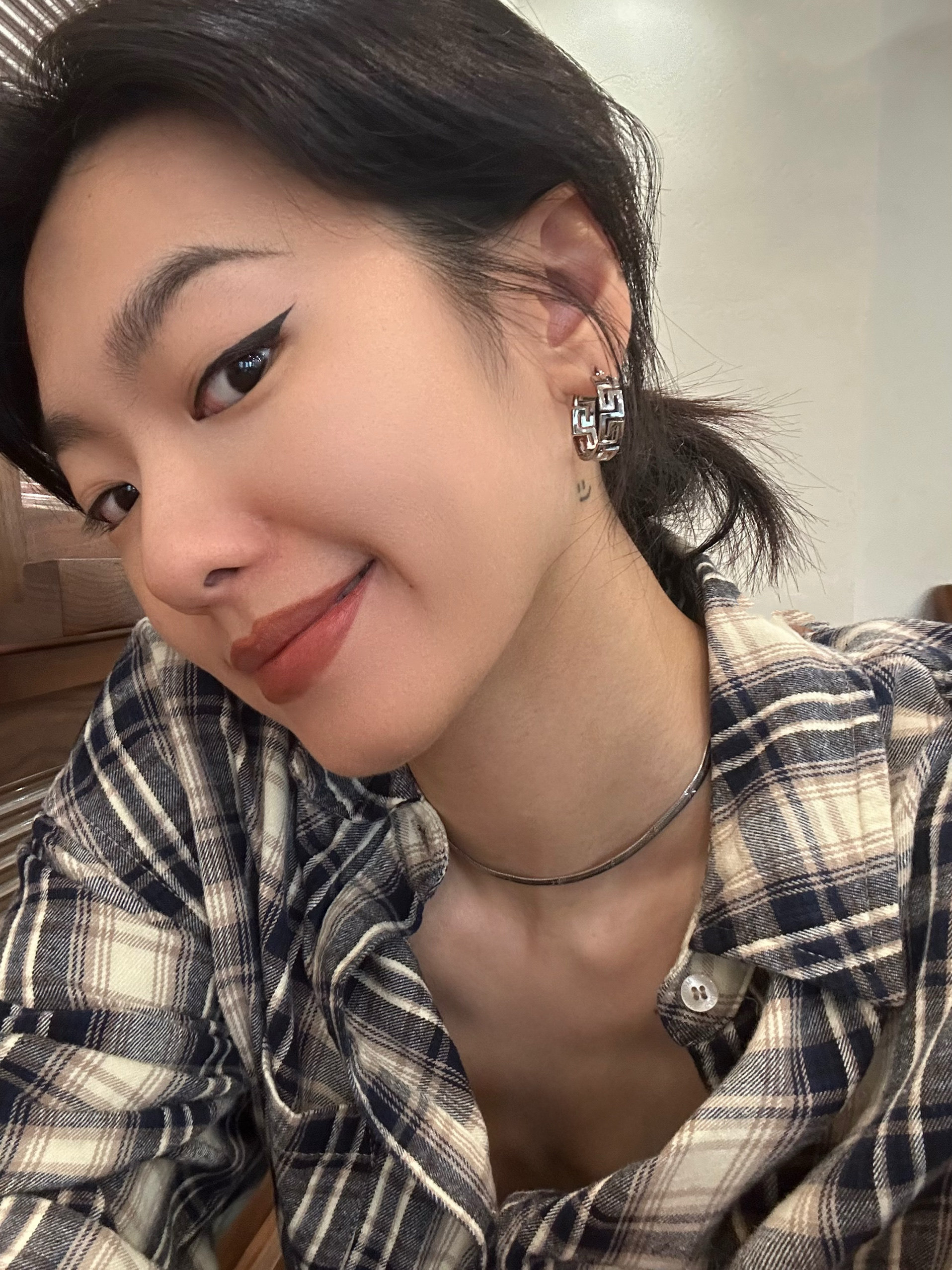 734号镂空耳圈耳钉设计感小众美式复古回纹简约个性高级夸张耳环,淘宝优惠券,粉丝福利购,淘宝优惠卷