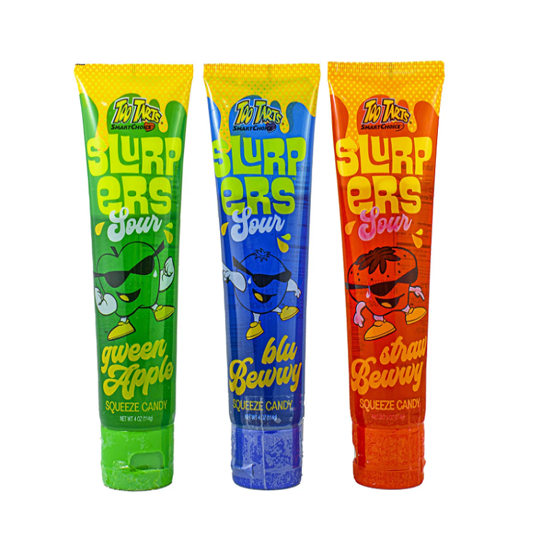 现货美国Slime Licker Squeeze酸味蜂蜜膏状果冻软糖牙膏糖果零食,淘宝优惠券,粉丝福利购,淘宝优惠卷