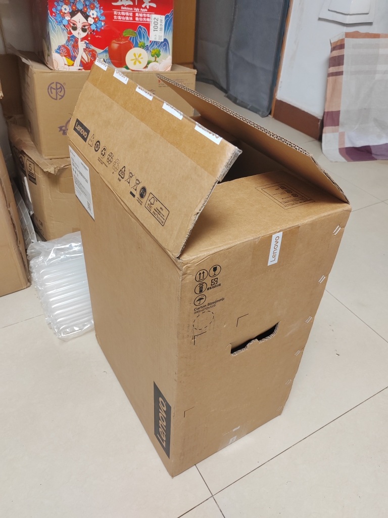 联想GeekPro-17IRR机箱包装箱纸箱空箱外箱盒子泡沫原装 - 图2