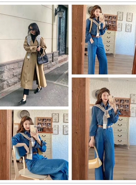 条纹针织小披肩春秋女网红