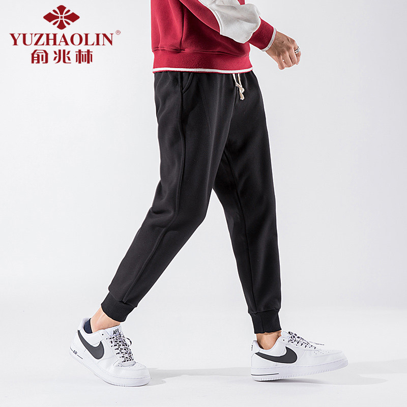 俞兆林男士潮流百搭九分裤休闲裤 俞兆林上海休闲裤