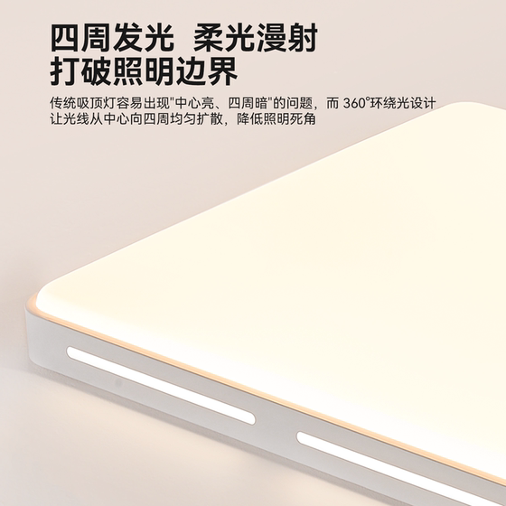 FSL Foshan Lighting modern minimalist living room ceiling lamp led eye protection smart bedroom whole house lighting package