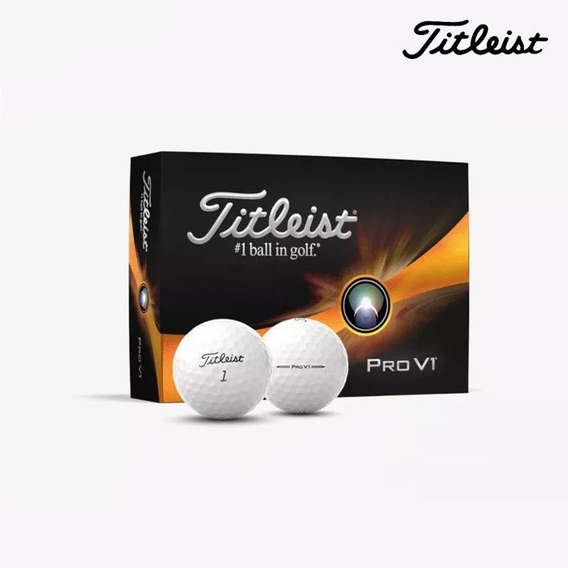 Titleist泰特利斯高尔夫球TruFeel二层球柔软击球手感prov1三层球 - 图1