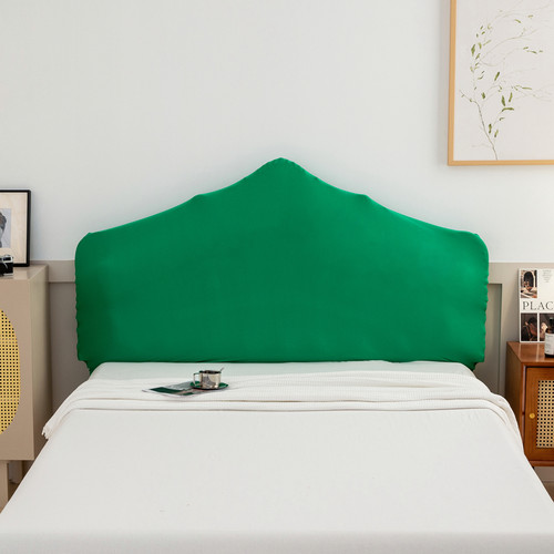 弹力床头罩套全包防滑欧式软包布艺靠背不规则公主床头防尘保护罩 - 图0