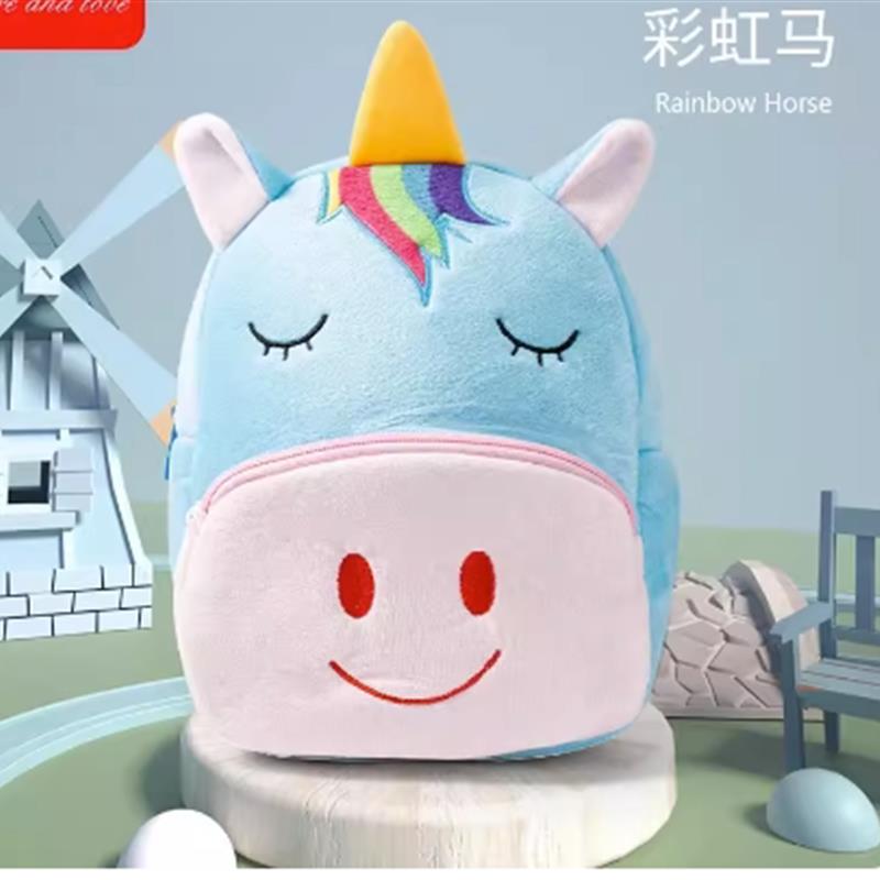 Children's School Bag Baby Kindergarten Backpack Cartoon-图3