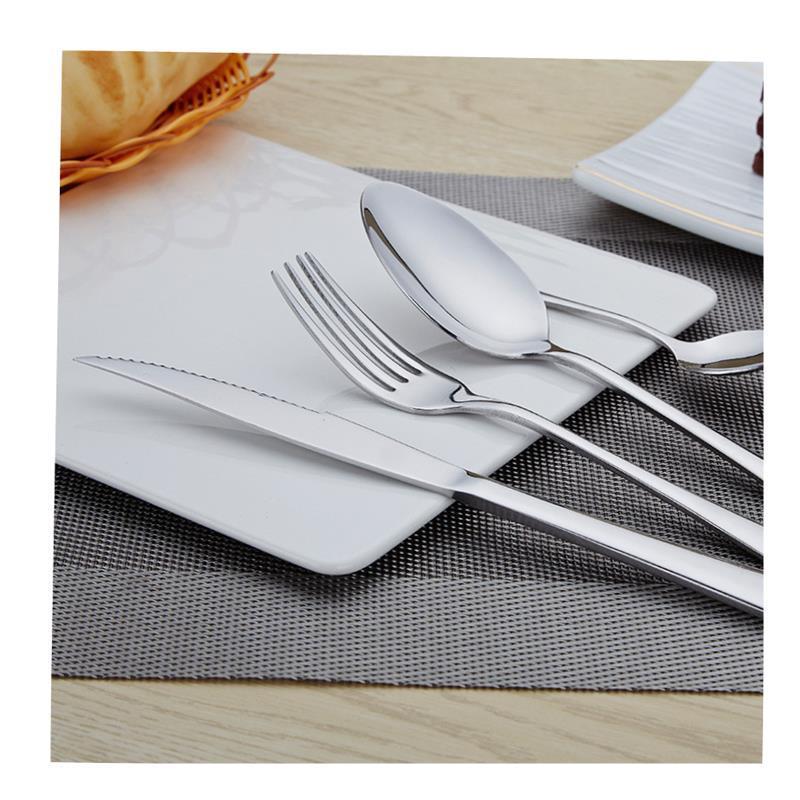 western other tableware steak cutlery set knife fork spoon - 图0