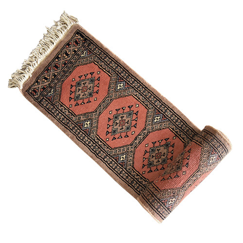 ANGOLINO北欧几何巴基斯坦进口简约民族手工羊毛窄条桌旗装饰桌面 - 图3