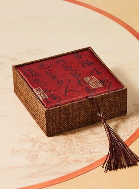 白云观双面洒金手绘白鹤童子+洒金手绘仙鹤枣木唐卡道牌镶银北斗