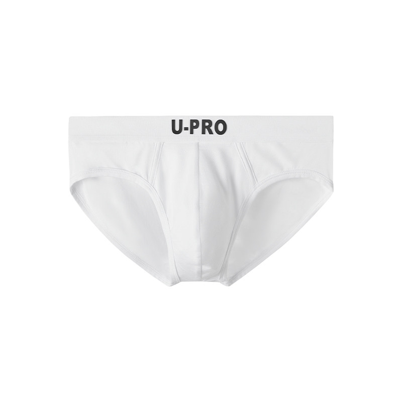 UPRO柚璞运动三角内裤厚板胶印黑白莫代尔超软男士内衣