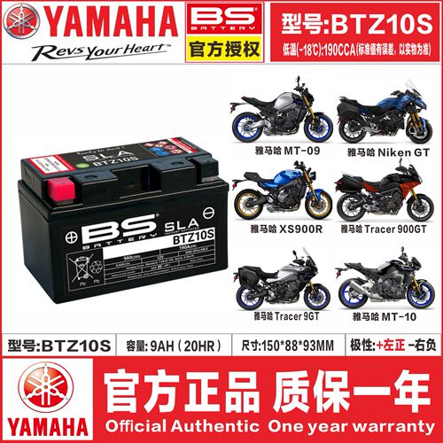 适用雅马哈NMAX155 NVX155 XMAX300 NMAX155 MT03 R3 R25电瓶电池 - 图1