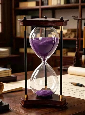 复古风30/60分钟防摔时间沙漏