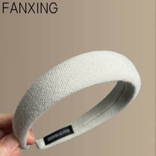 【焦糖奶咖】甜美海绵高颅顶发箍法式针织头箍日常旅行发卡洗脸 - 图1