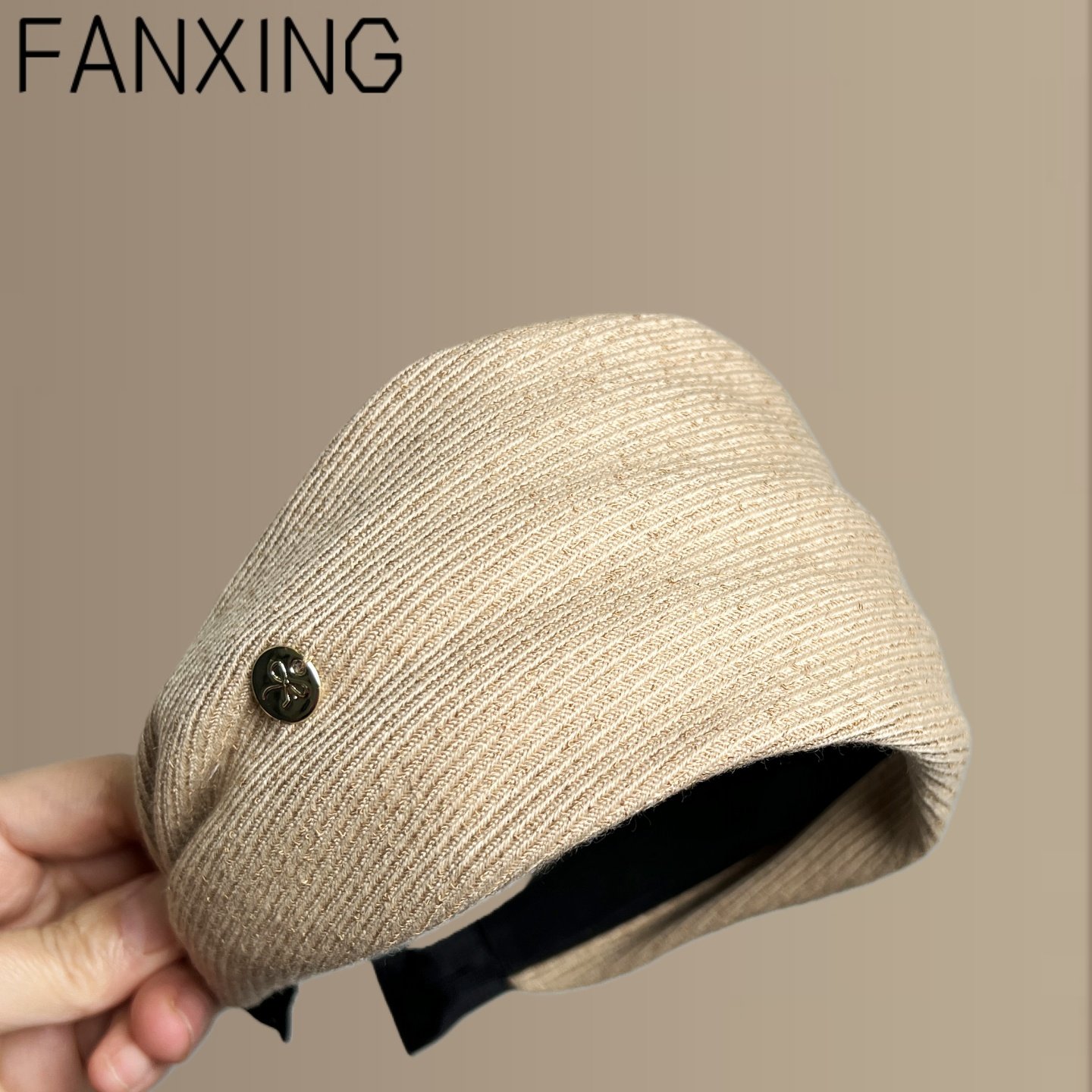 【朗姆奶酥】秋冬高级感布艺条纹发箍百搭韩系头箍高级感旅行发卡,淘宝优惠券,粉丝福利购,淘宝优惠卷