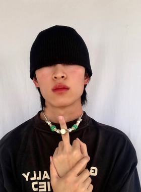 triplej原创设计情侣黄明昊项链