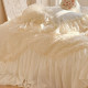 Spring Romantic Song French Rose Cotton Four-Piece Set