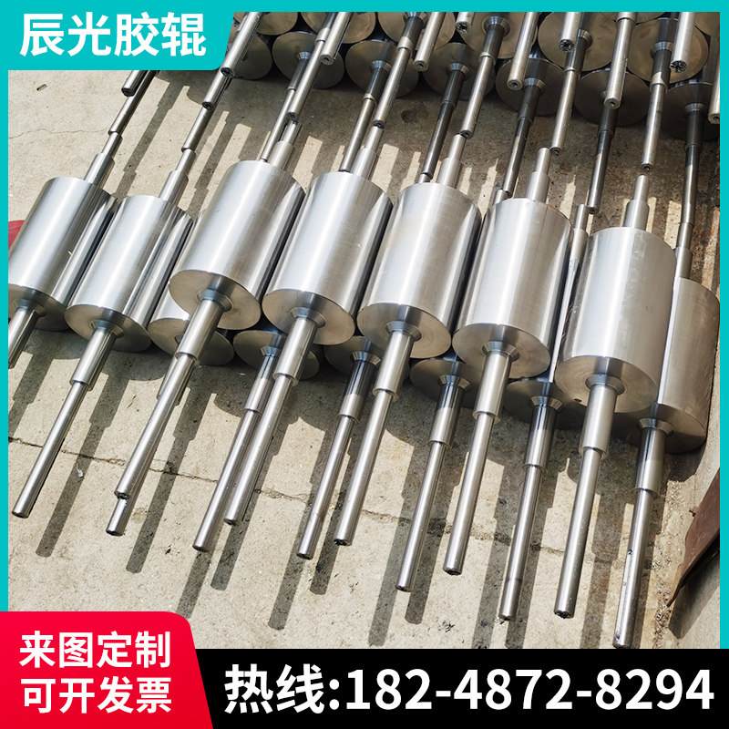 不锈钢辊镜面铝导辊托辊光辊流水线无动力滚轮镀铬镀锌滚筒包胶辊_虎窝淘