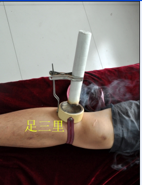 艾灸架悬灸仪器家用夹子足三里