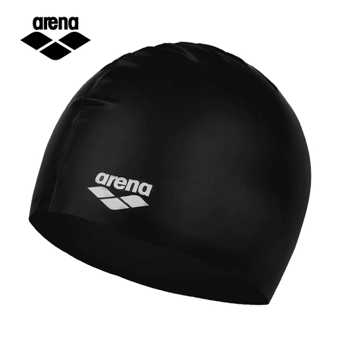Arena阿瑞娜泳帽 男女成人硅胶防水不勒头长发游帽专业游泳帽儿童