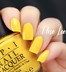 Mỹ chính hãng OPI Nail Ba Lan Series F91 Elemental Fairy Summer Sunshine Lemon Yellow Yellow - Sơn móng tay / Móng tay và móng chân sơn móng tay màu hồng đất Sơn móng tay / Móng tay và móng chân