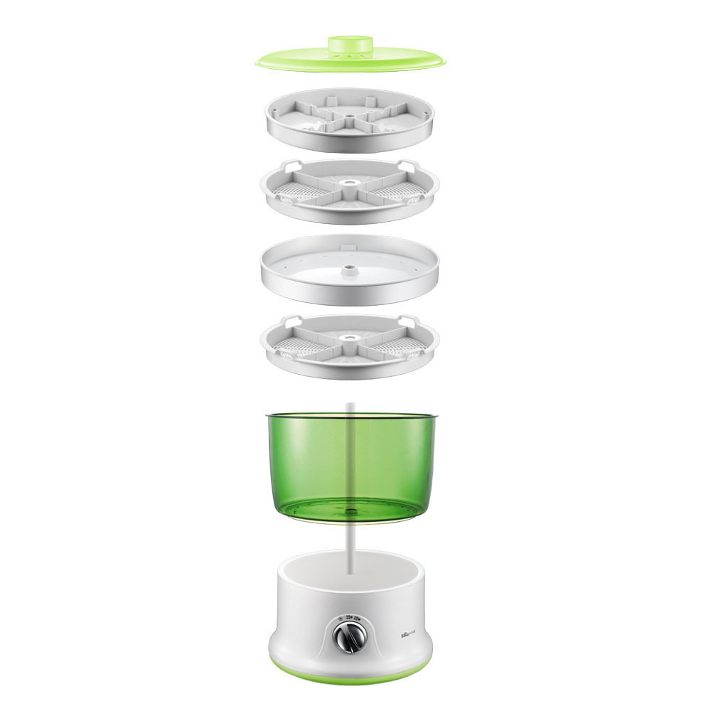 Bear/小熊DYJ-S6365豆芽机 双层全自动洒水家用自制豆芽双重增压,淘宝优惠券,粉丝福利购,淘宝优惠卷