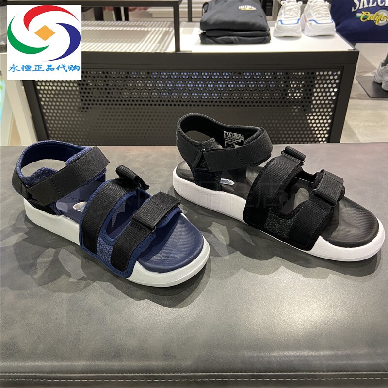 skechers 666081魔术贴休闲沙滩男鞋 永恒正品鞋店运动沙滩鞋/凉鞋