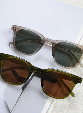 72316韩系偏光太阳眼镜男女同款墨镜TR90轻ins网红素颜防紫外线潮