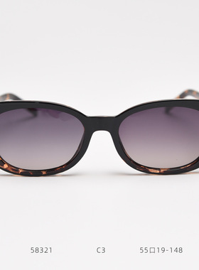 58321韩系大框TR90板材脚偏光太阳眼镜潮女网红时尚复古猫形墨镜