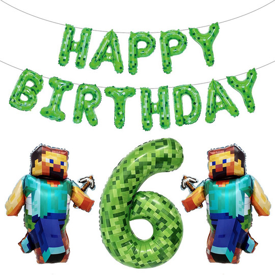 Minecraft balloons steve alix