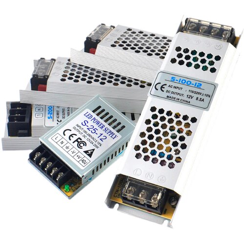 led超薄超窄长条电源12v24v静音灯条灯带灯箱广告专用专业 变压器 - 图3