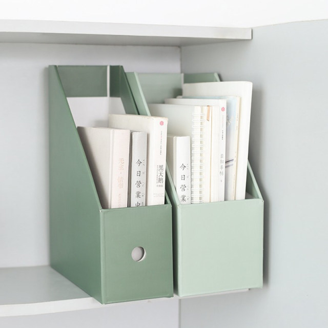 Desktop book storage box paper Nordic style