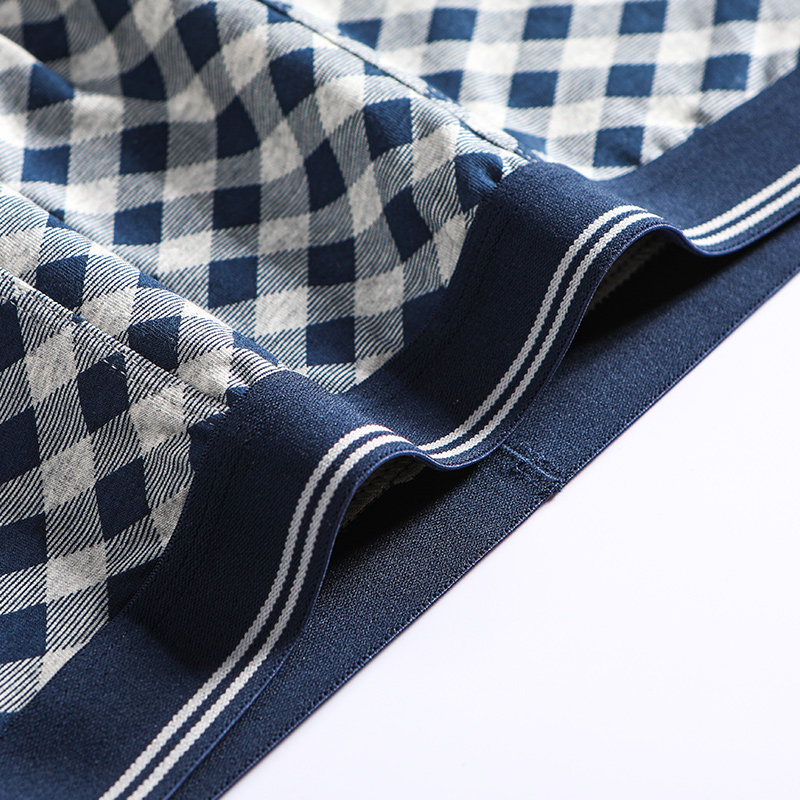 浪莎男士纯棉质透气u凸男生头短裤 浪莎薇拉菲内裤