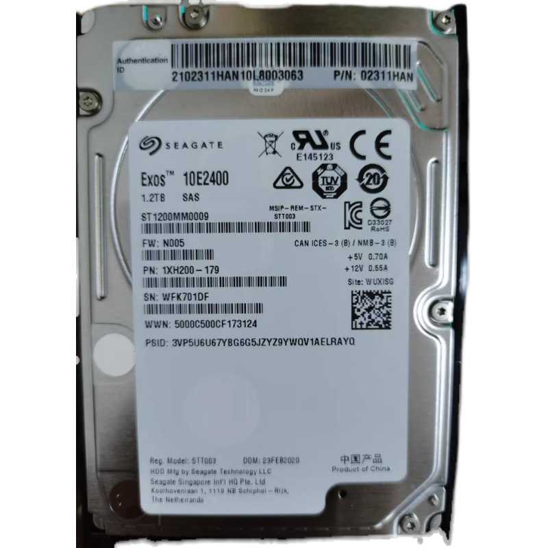 华为 RH5885 V2 RH2488 V2 RH2285 V2服务器硬盘1.2T 10K 2.5 SAS - 图0