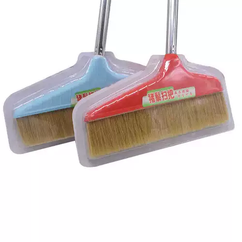 5 стержней стержней, волосы с свиньи, густая нержавеющая сталь, стерла, растяжение, мягкая метла, метла метла, деревянная пол