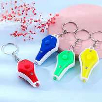 Mini vase for banknote-checking lamp keychain miniature Purple Light Banknote-Detector LED portable banknote detector Key buckle