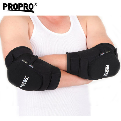 PROPRO 凯夫拉加长护膝护肘四件套山地车越野摩托车骑行滑雪护具 - 图3