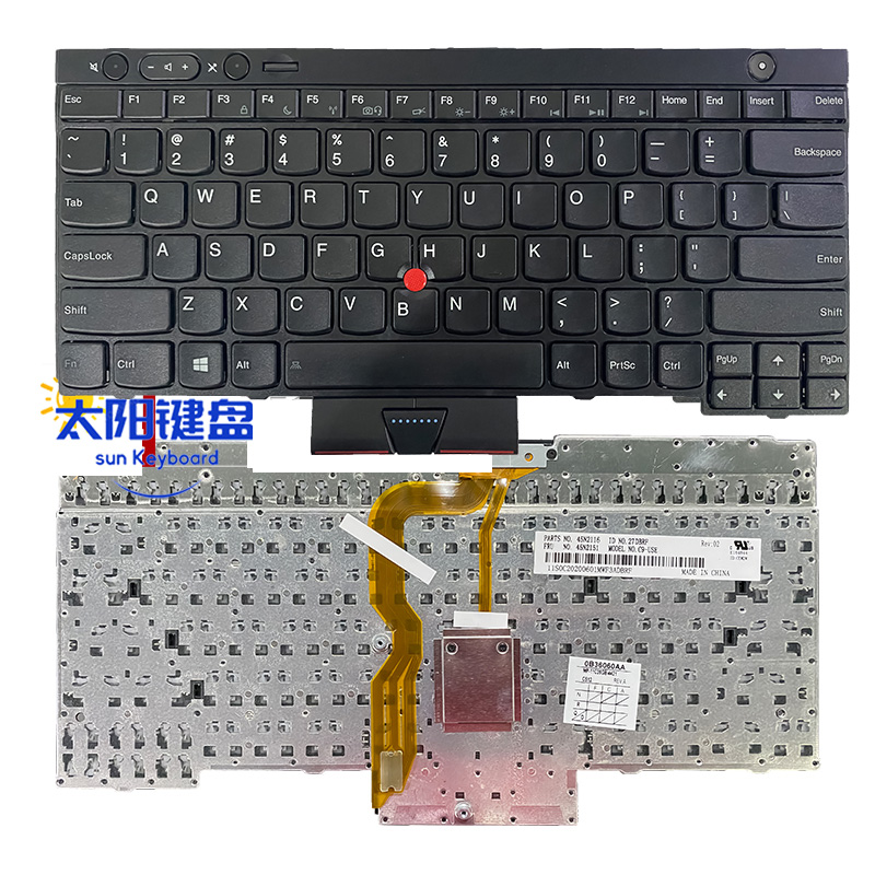 适用于联想IBM T430 L430 W530 T430I T430S X230I T530 L530键盘 - 图0