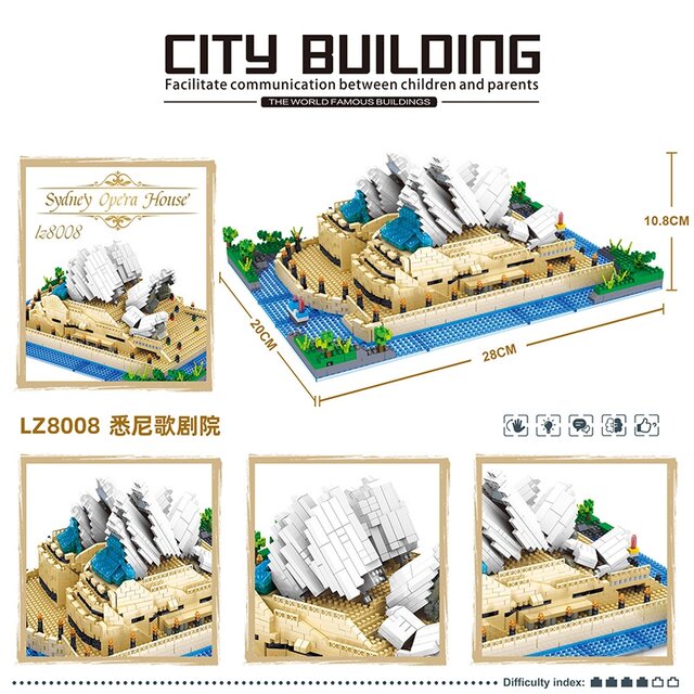 2025 new world famous building blocks