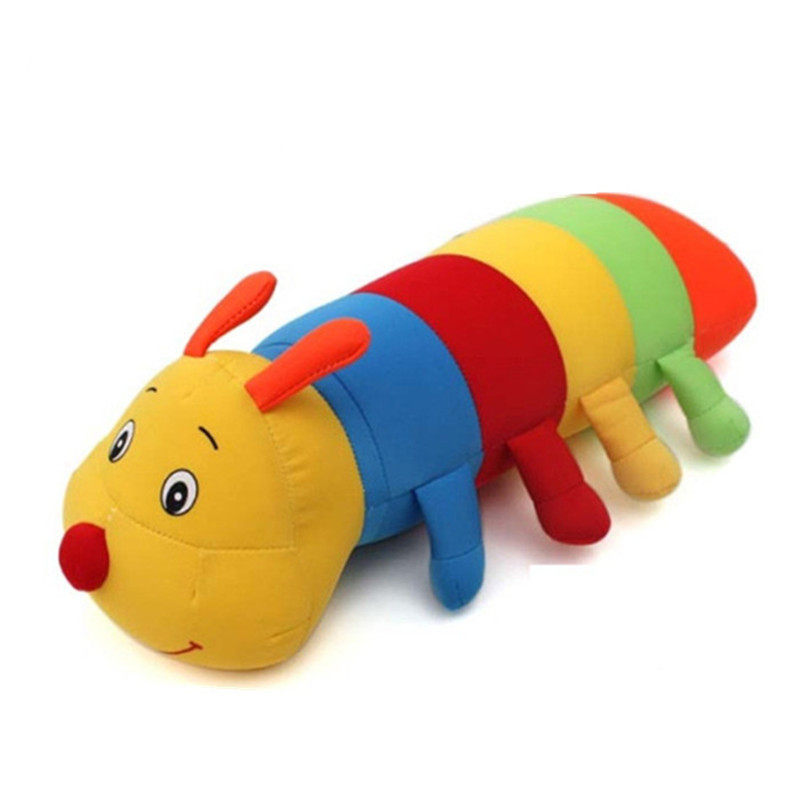 特价纳米泡沫颗粒毛毛虫公仔可爱长条睡觉抱枕头儿童毛绒玩具女孩,淘宝优惠券,粉丝福利购,淘宝优惠卷