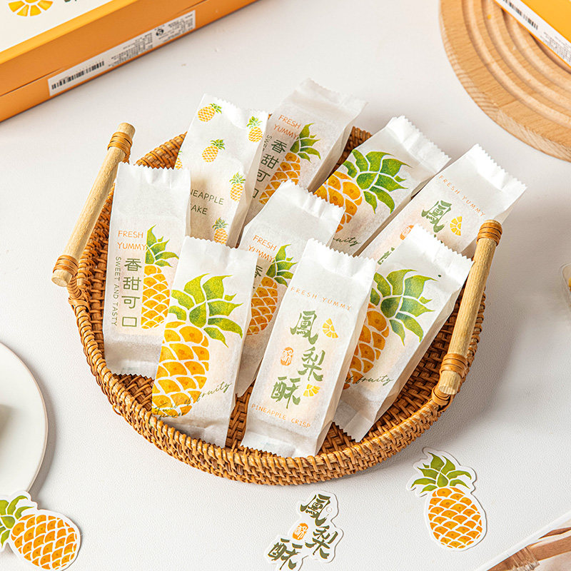 凤梨酥包装袋个绵纸机封袋底托包装盒子一次性单独粒烘焙创意礼盒,淘宝优惠券,粉丝福利购,淘宝优惠卷
