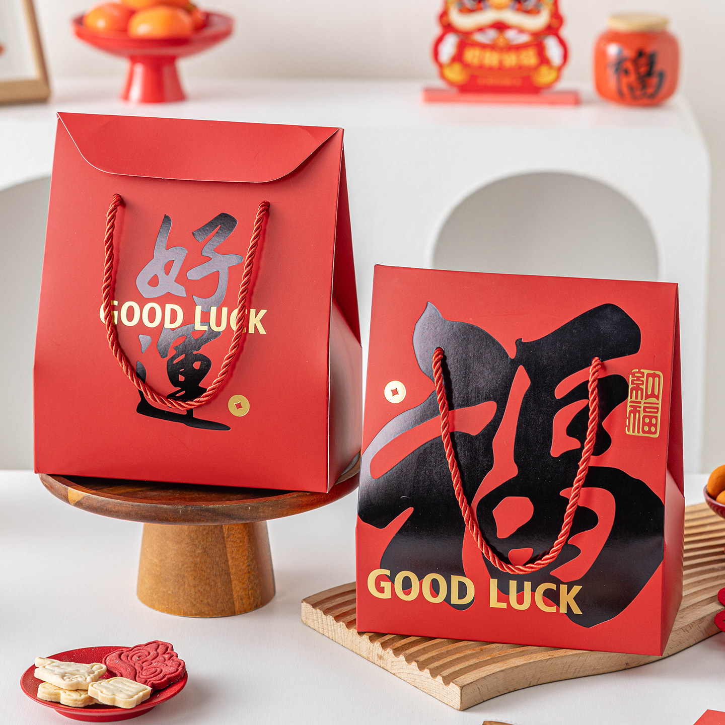 新年雪花酥包装袋礼盒空饼干牛轧太妃糖果糯米船大容量纸烘焙2026,淘宝优惠券,粉丝福利购,淘宝优惠卷