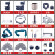 Suitable for Makita 4100NH marble cutting machine rotor stator aluminum head switch chassis marble accessories