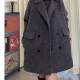 2025 Autumn and Winter New Double-sided Cashmere Coat Women's Mid-Length Korean Style Loose Wool Woolen Coat