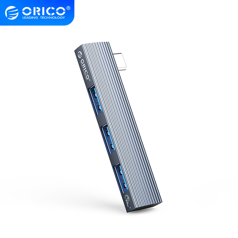 ORICO/奥睿科usb3.0扩展器hub笔记本电脑typec拓展坞插头多接口键鼠usb分线器 - 图0