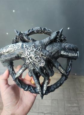 跨境新品恶魔之手羊角摆