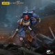 Spot JOYTOY Dark Source Warhammer 40K Ultramarine Adjutant Titus Gadriel Cheerron model play