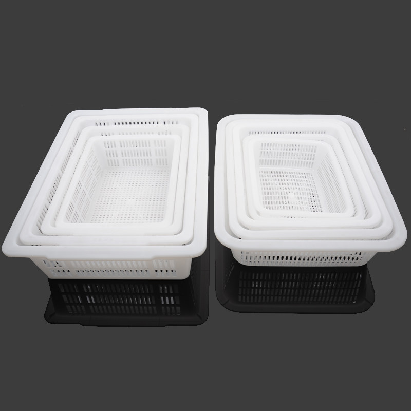 塑料筐长方形大号加厚洗菜篮塑料篮子熟胶菜篮收纳篮酒店洗菜筐子,淘宝优惠券,粉丝福利购,淘宝优惠卷