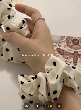 heyahe法式复古高级质感发圈