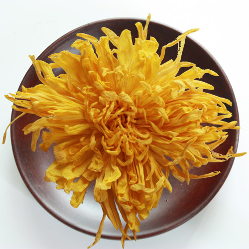 金丝皇菊大黄菊花茶去火清热旗舰正品独立装一朵一杯特级无硫礼盒 - 图2